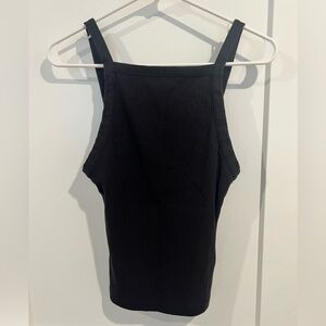 Intimately Free People Open Back Black Tank S